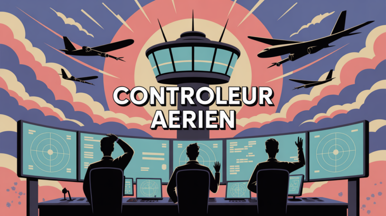 comment devenir controleur aerien image tour de controle stylisee
