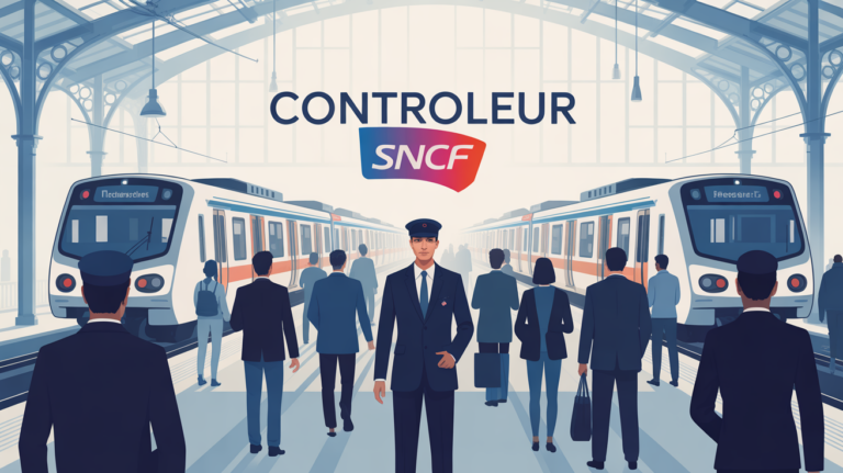 comment devenir controleur sncf illustration gare