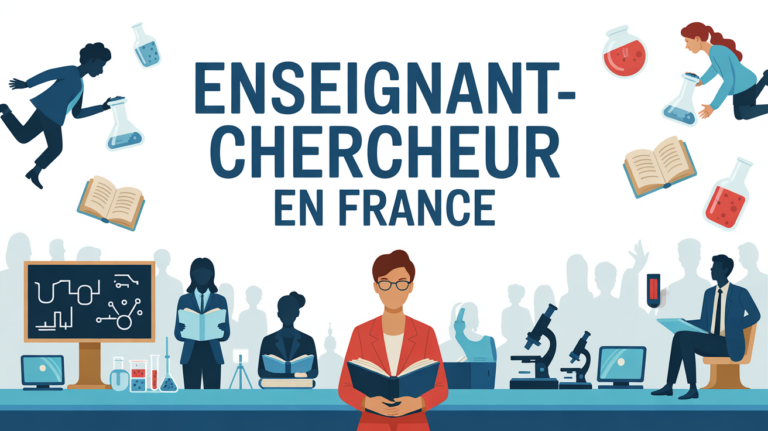 Scène comment devenir enseignant chercheur en France