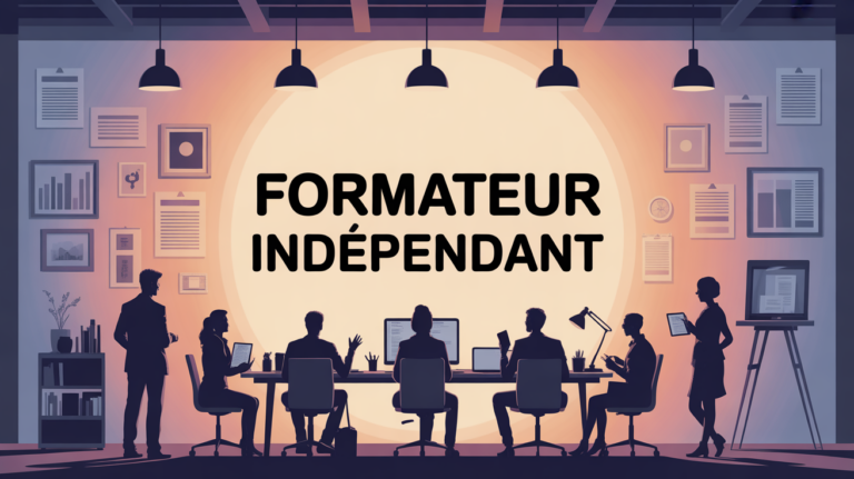 comment devenir formateur indépendant table professionnelle