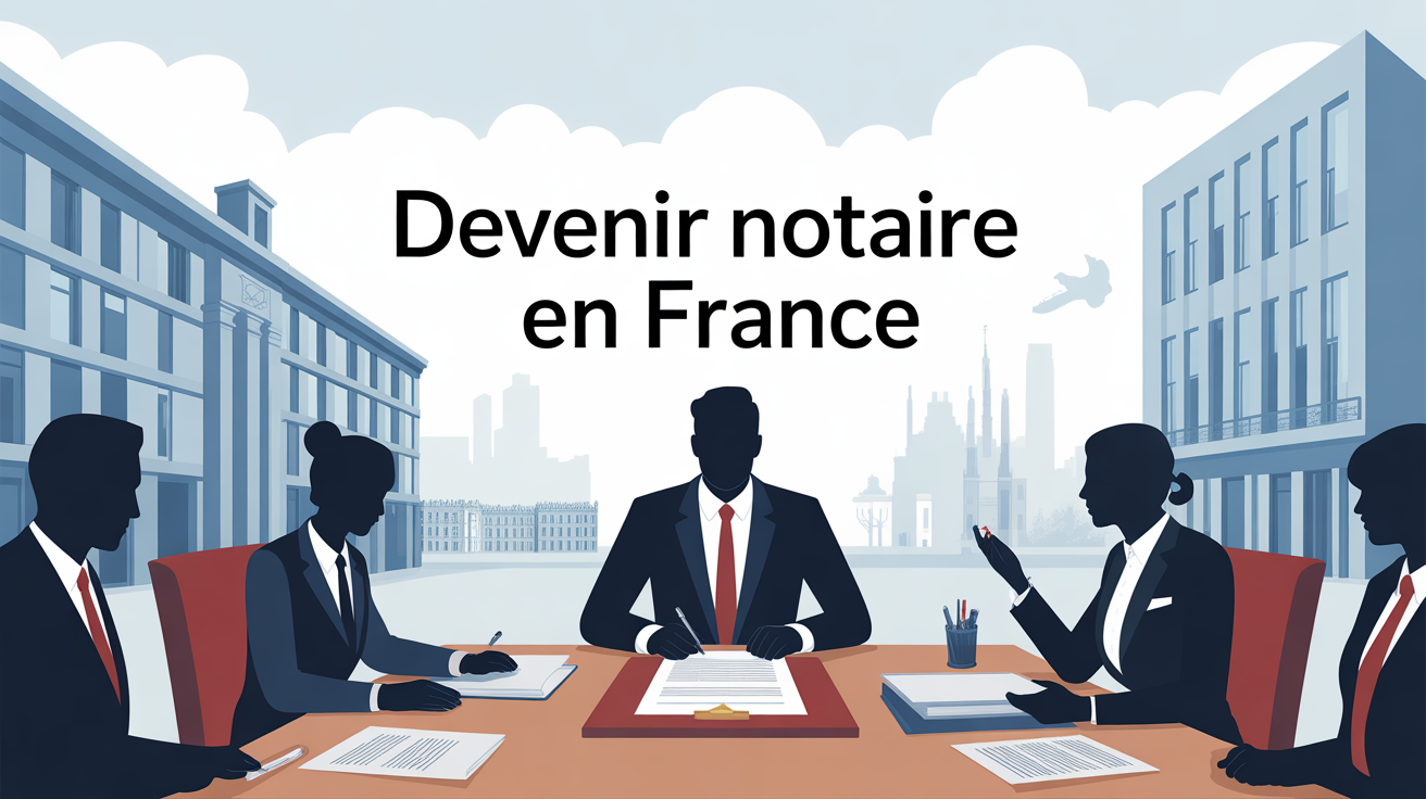 comment devenir notaire en france scene bureau notarial
