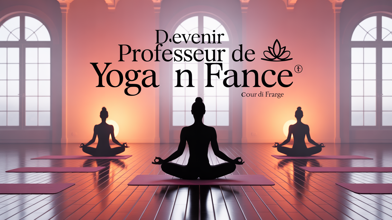 studio yoga devenir prof de yoga France