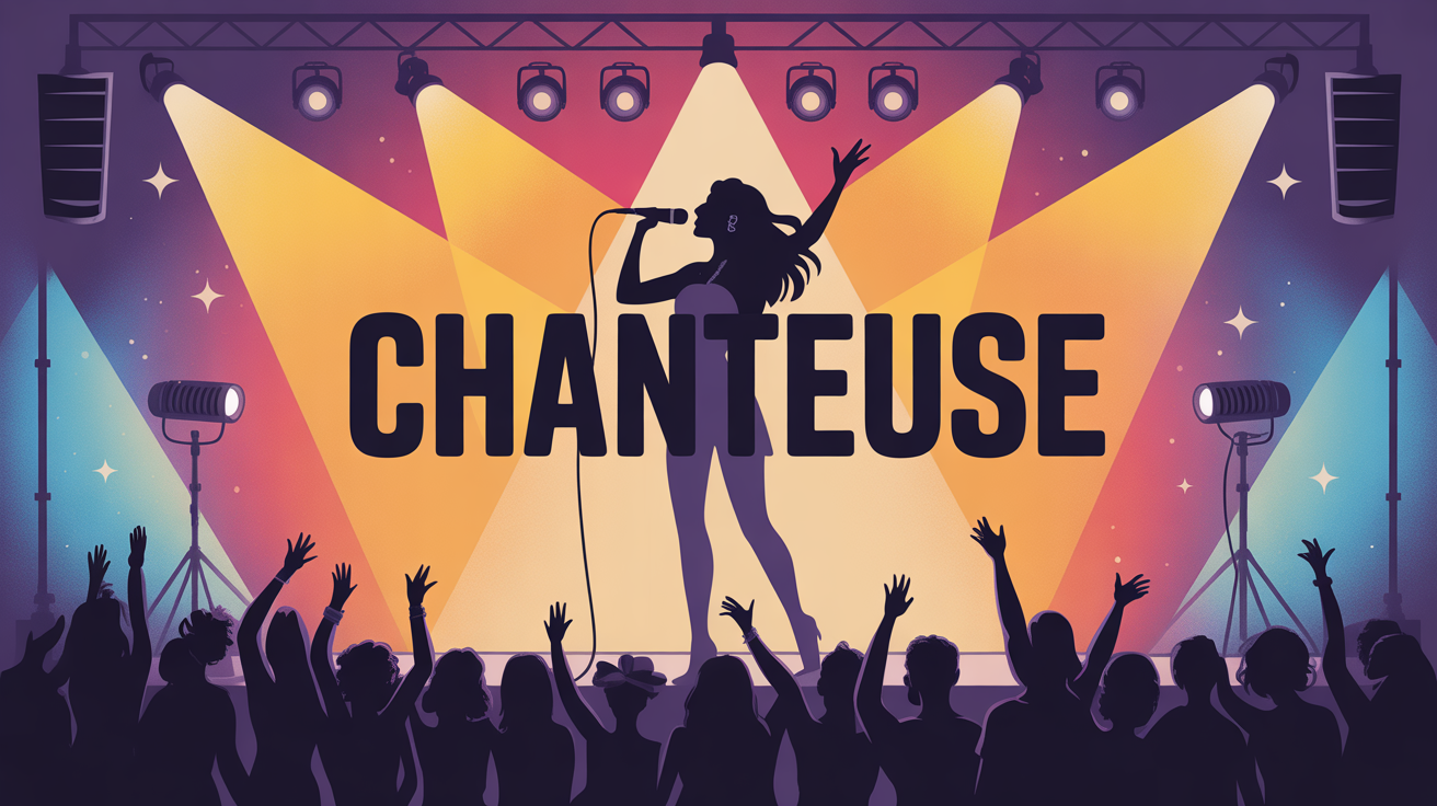 comment devenir une chanteuse illustration scene concert