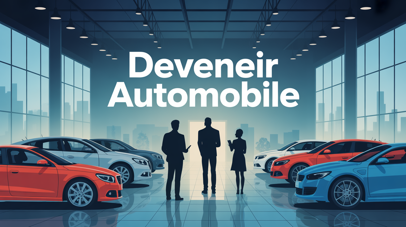 illustration showroom comment devenir vendeur automobile