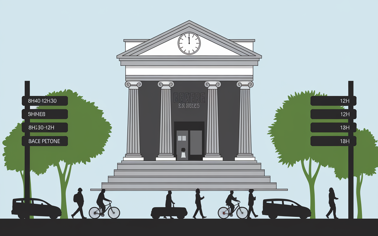 credit agricole la riche batiment horaires