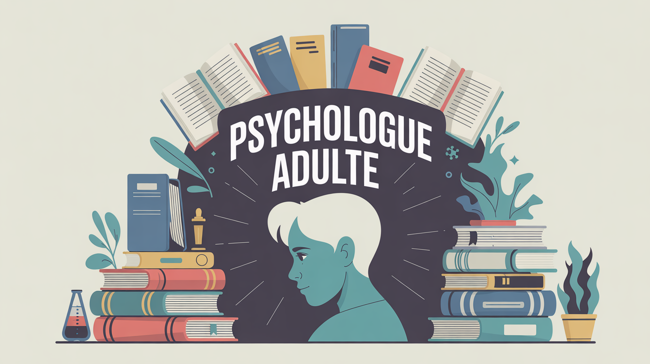 formation adulte pour devenir psychologue silhouette livres universite