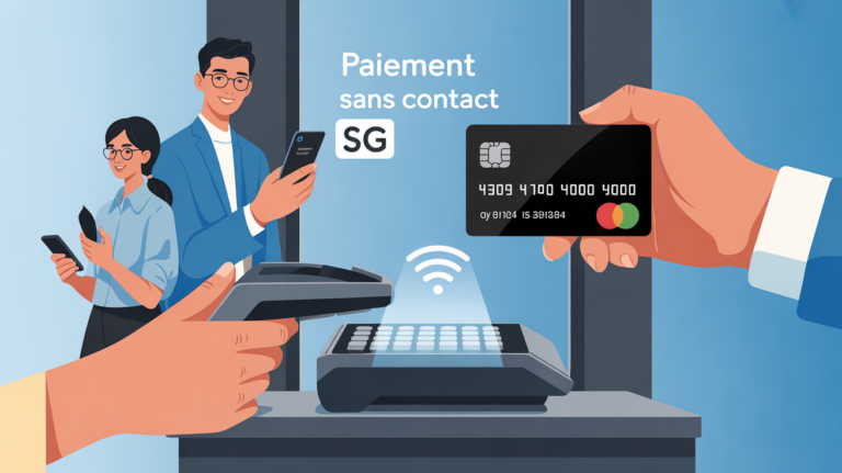 paiement sans contact sg, parent et entrepreneur