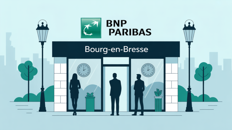 façade agence bnp paribas bourg en bresse