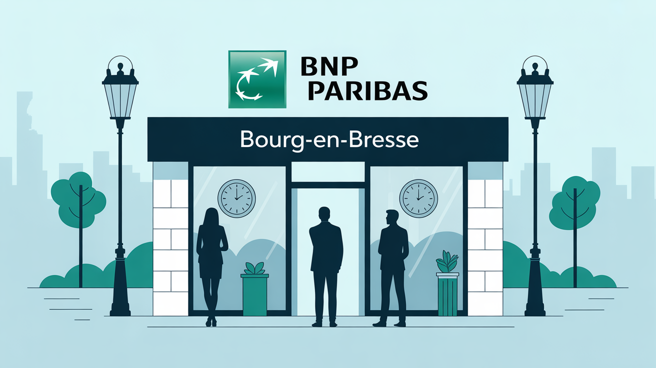 façade agence bnp paribas bourg en bresse