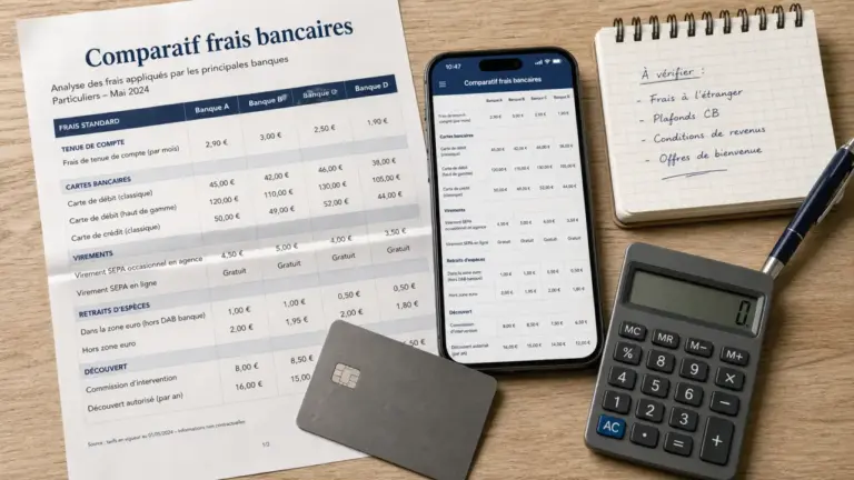 La banque le moins cher : BoursoBank et Fortuneo, frais 2026
