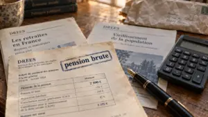 Combien de retraités gagnant plus de 2500 euros par mois ? chiffres des pensions DREES