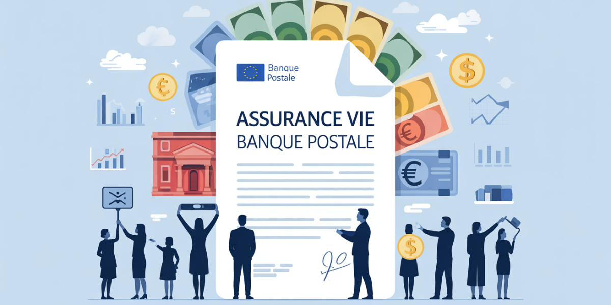 Image assurance vie Banque Postale comparaison frais rendement