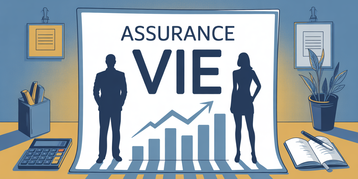 illustration dossier epargne assurance vie calculatrice graphique
