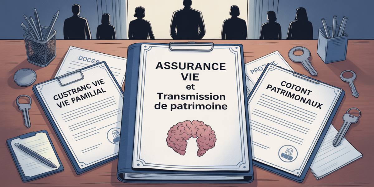 Illustration assurance vie et transmission de patrimoine dossiers succession