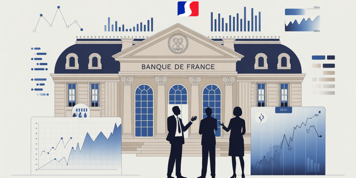 banque de france avis illustration batiment institutionnel