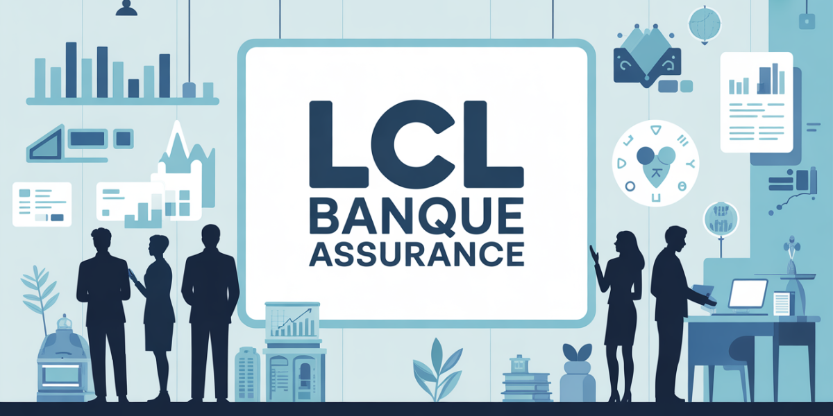 scene banque et assurance lcl moderne