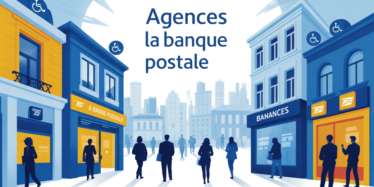 illustration agences banque postale a proximité accessibilité
