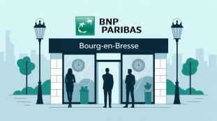 façade agence bnp paribas bourg en bresse