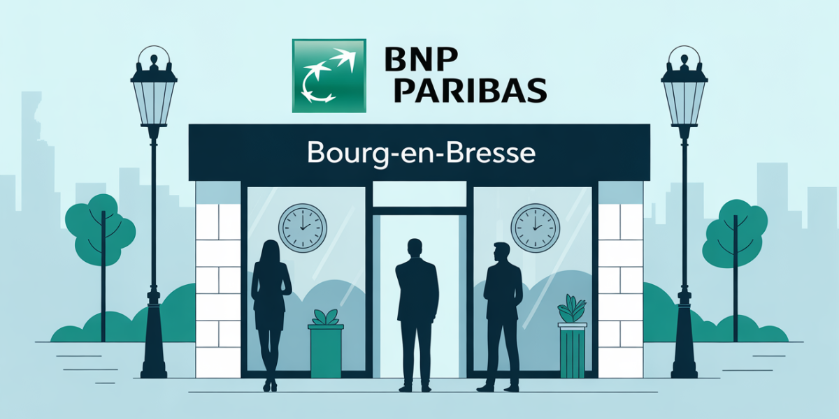 façade agence bnp paribas bourg en bresse