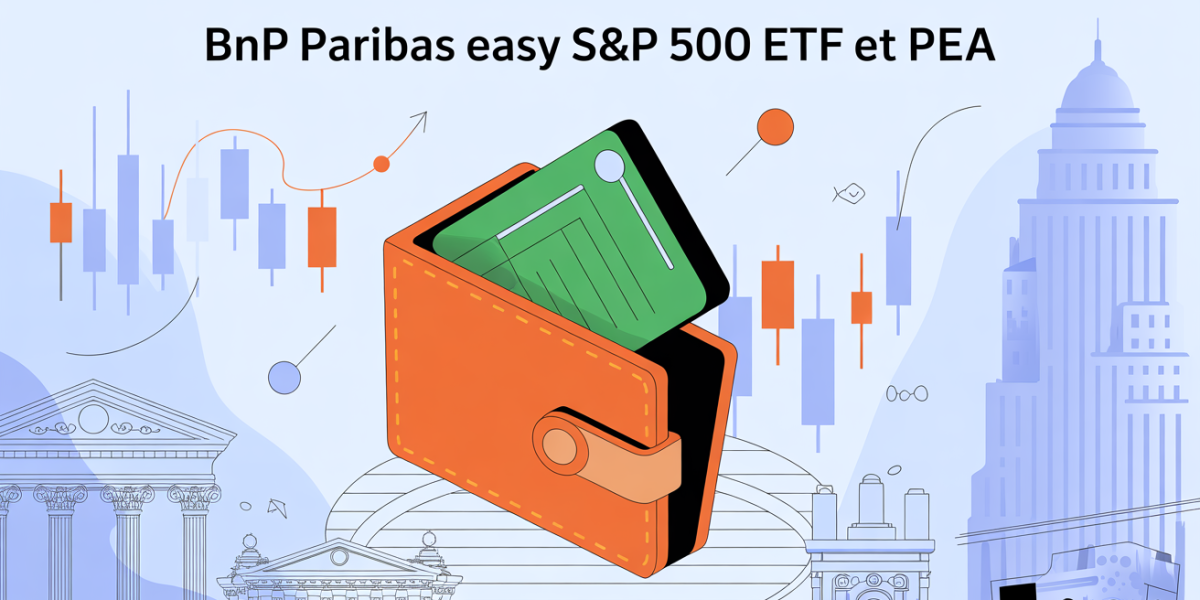 Portefeuille d'investissement illustrant BNP Paribas Easy S&P 500 ETF et PEA