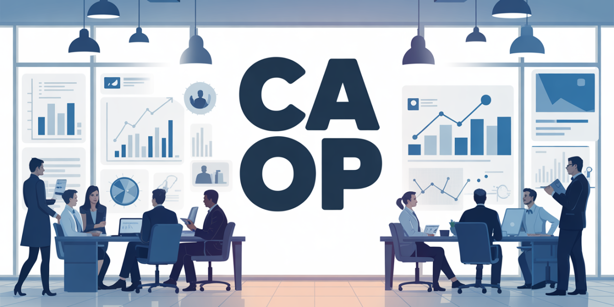 CA OP sigle gestion entreprise