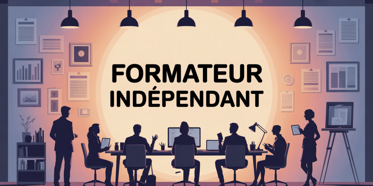 comment devenir formateur indépendant table professionnelle