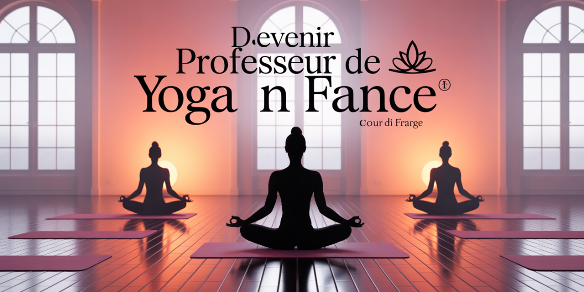 studio yoga devenir prof de yoga France