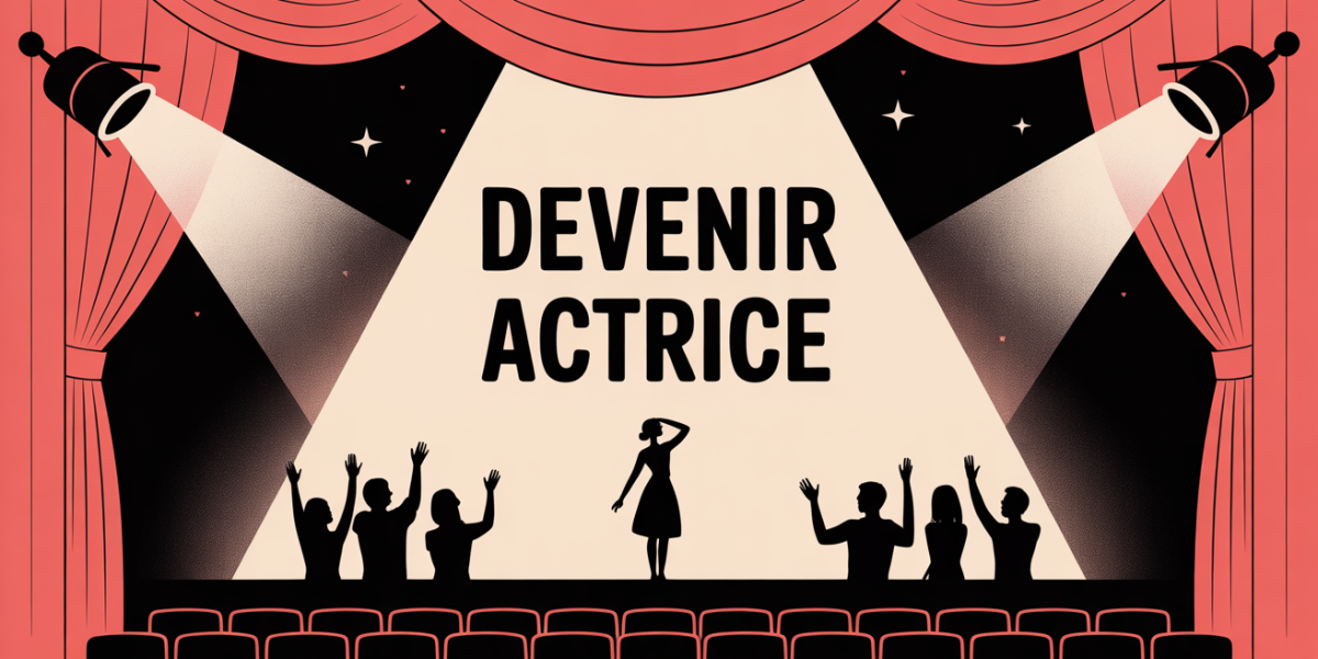 comment devenir une actrice scene theatre inspiree