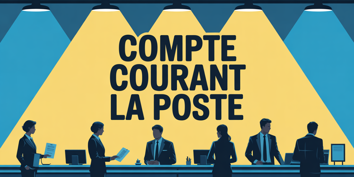 scene bureau poste compte courant la poste