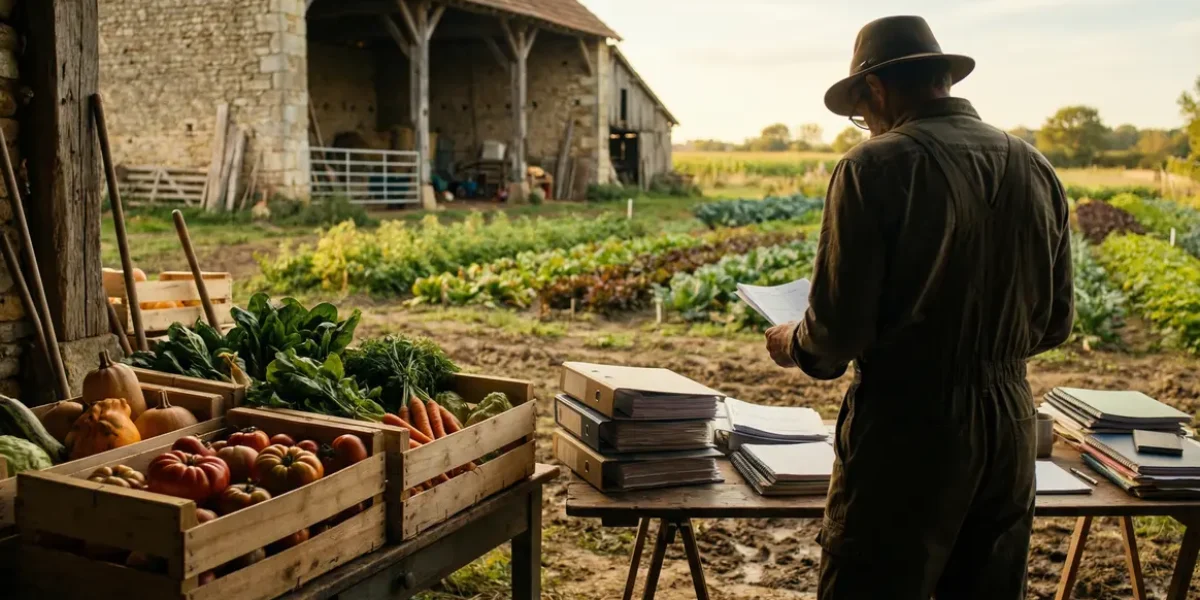 Crédit d'impôt bio ferme champ legumes dossier