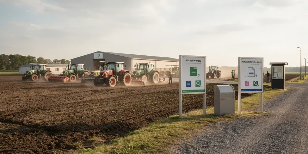 Crédit d'impôt glyphosate scène ferme moderne transition écologique