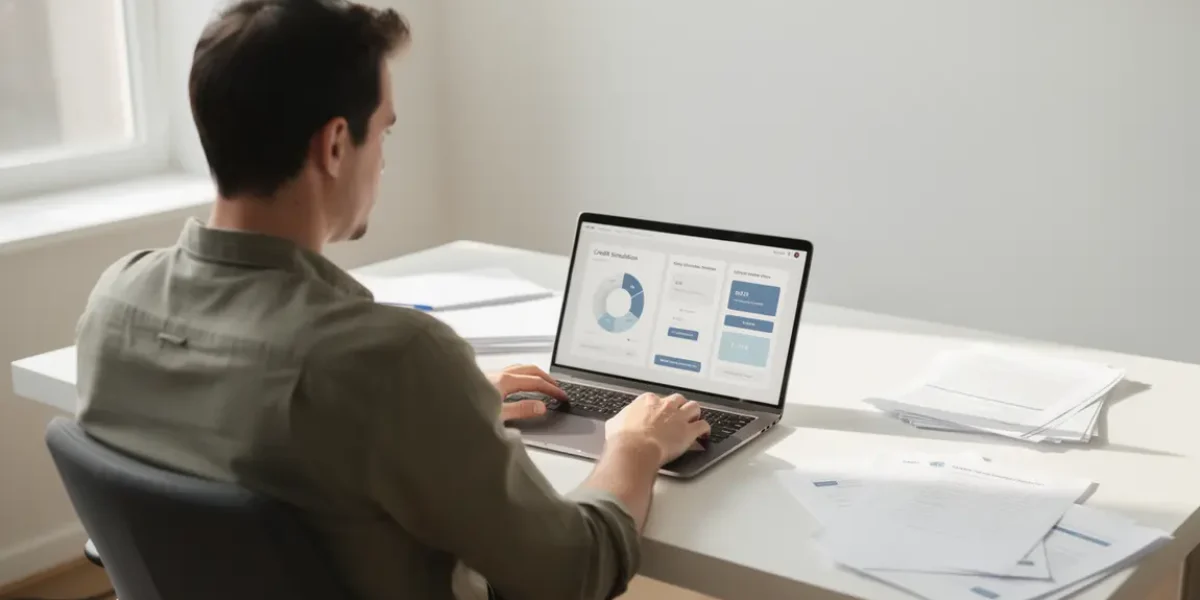 simulation credit rapide sur ordinateur