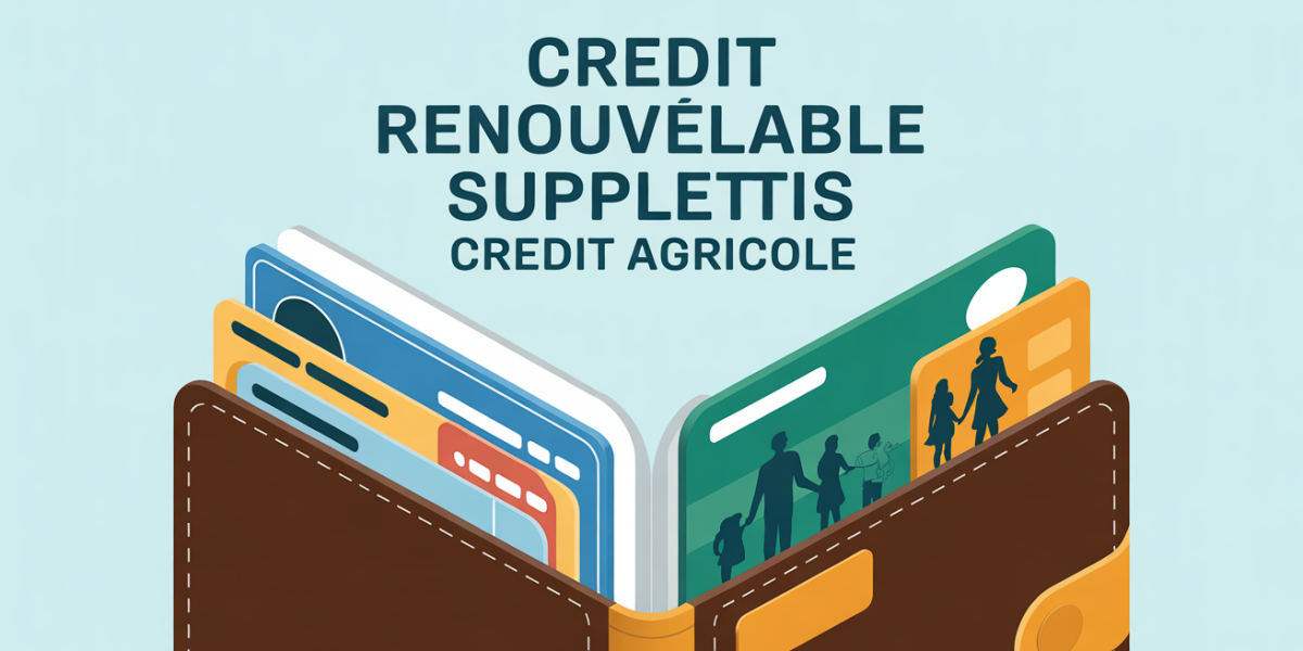 Illustration Credit renouvelable Suppletis Credit Agricole famille
