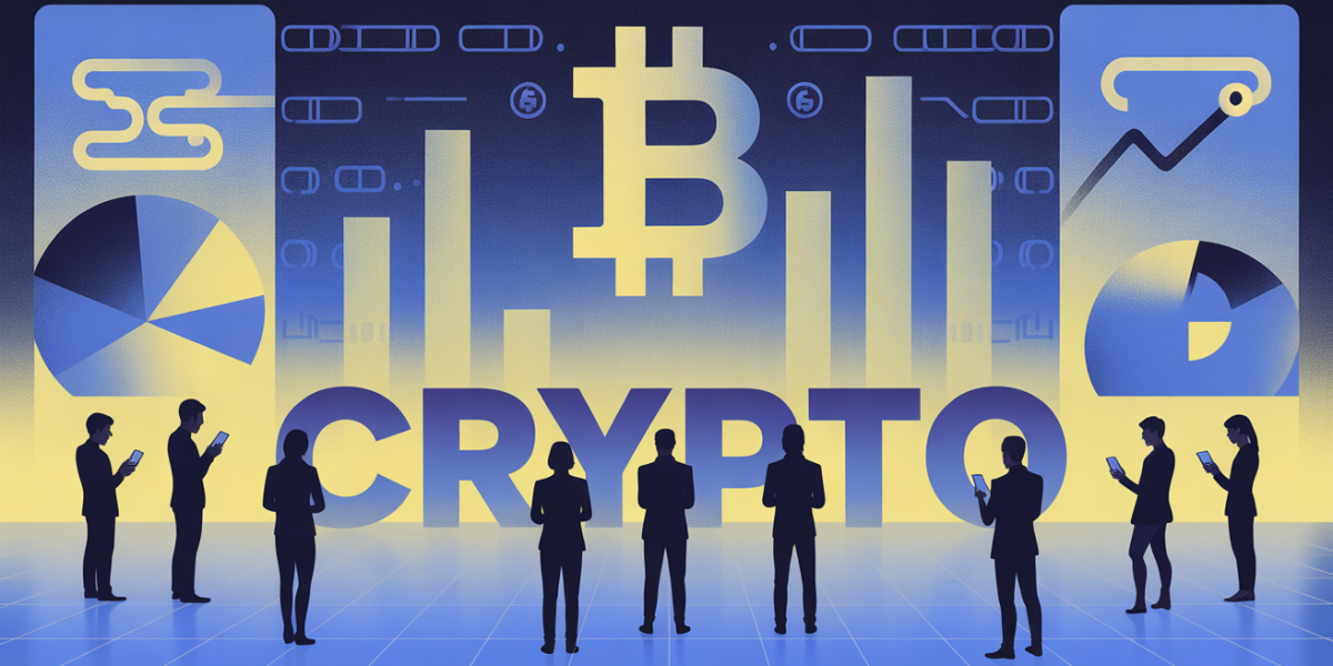 crypto trading social BullX silhouette blockchain mobile