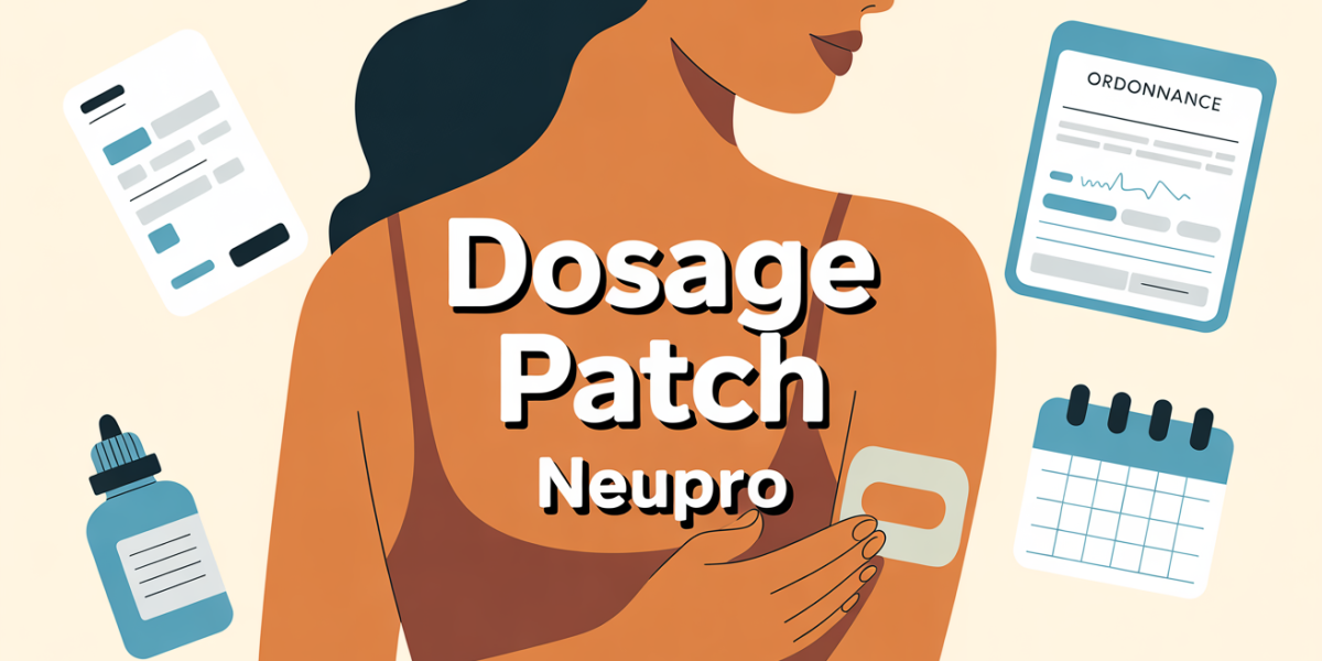 application patch Neupro bras ordonnance calendrier