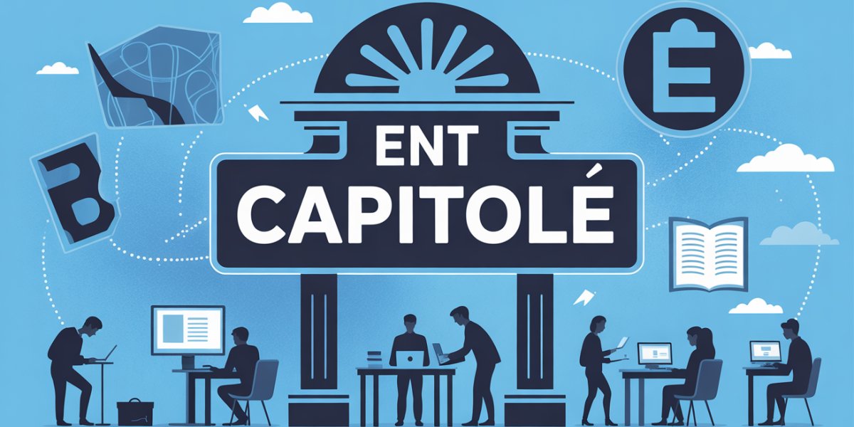 illustration ENT Capitole sécurisée pour étudiants