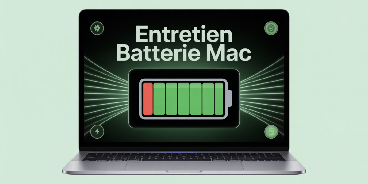 MacBook optimisation batterie entretien controle