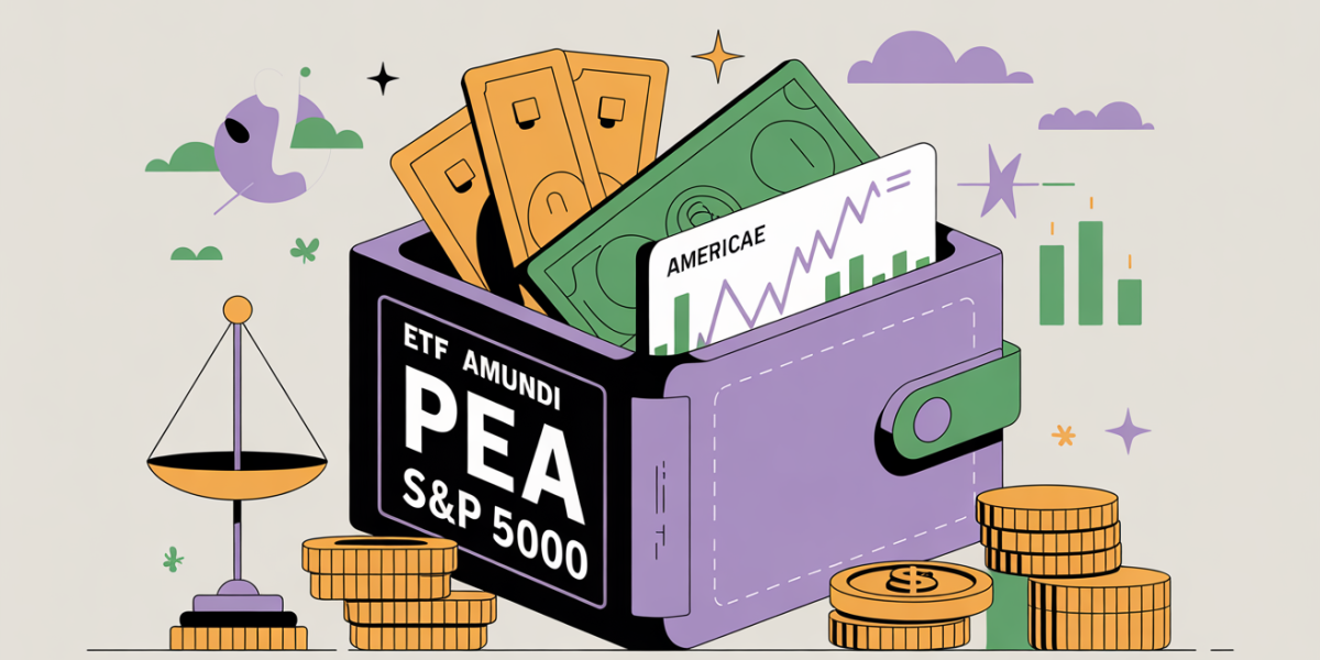 Illustration portefeuille ETF Amundi PEA S P 500 avantages fiscaux
