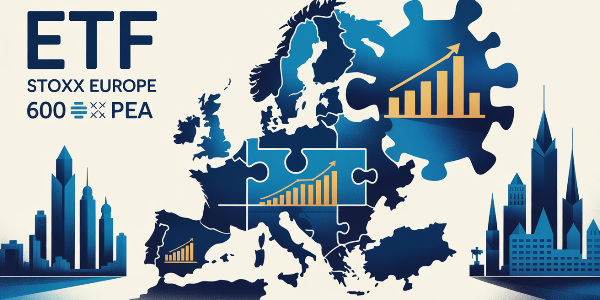 Visuel ETF STOXX Europe 600 PEA diversification et sécurité