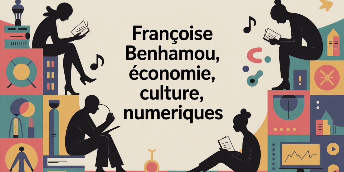 Illustration SEO Françoise Benhamou économie culture numérique