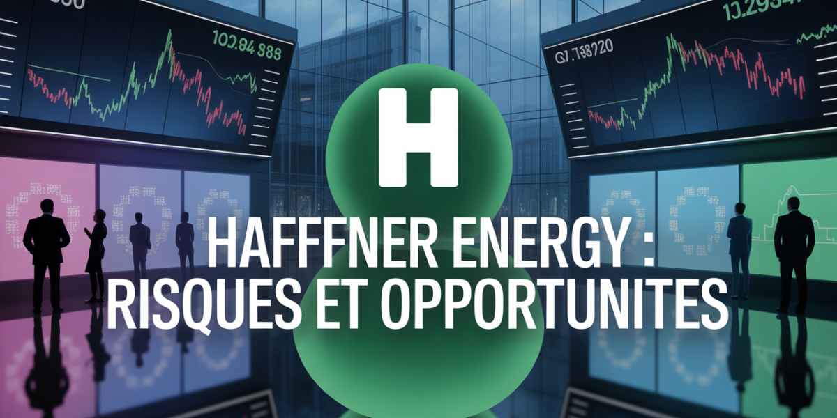 Graphiques boursiers hydrogene vert Haffner Energy
