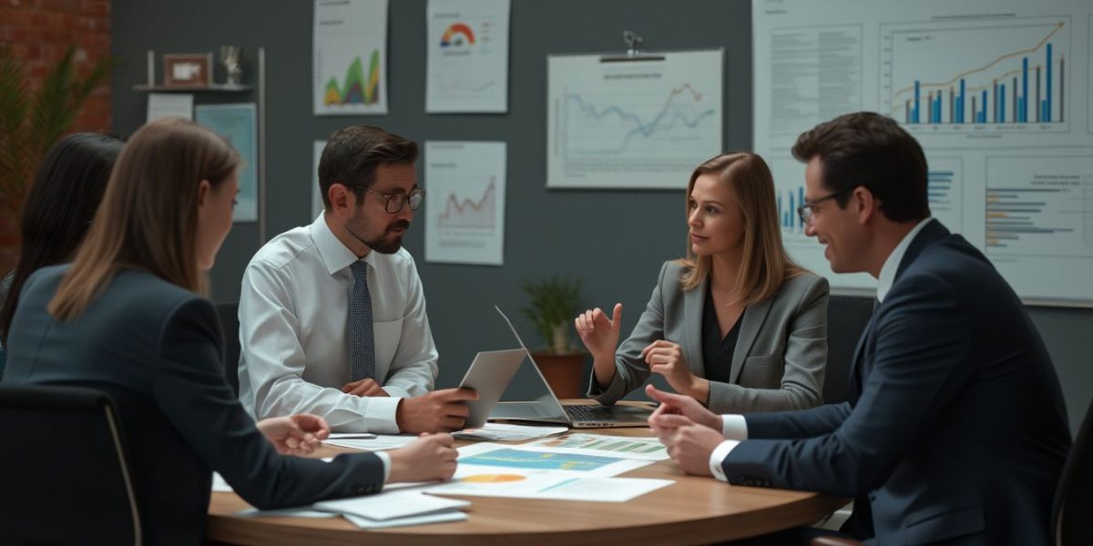 optimisation fiscale : tableau avec graphiques financiers et documents fiscaux