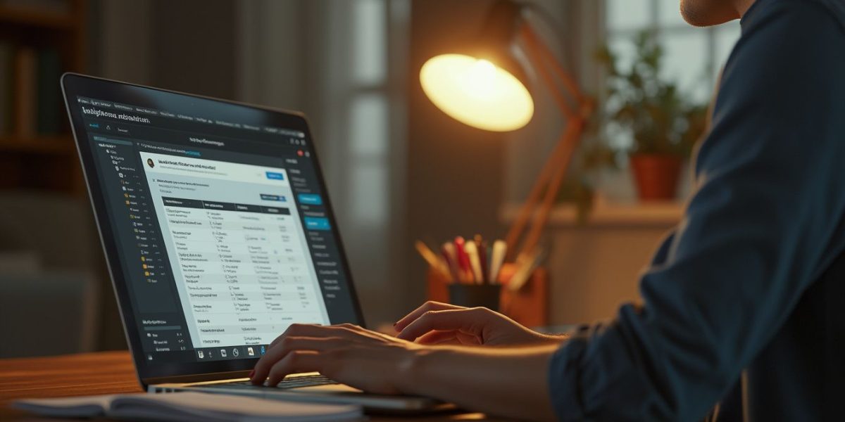 informations fiscales : interface utilisateur effectuant une mise à jour fiscale en ligne