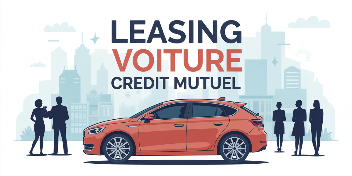 Leasing voiture Crédit Mutuel neuf famille professionnel
