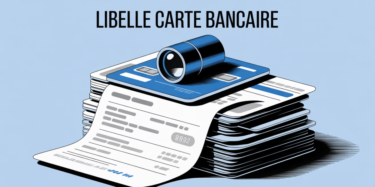 visuel libelle carte bancaire sur relevé banque