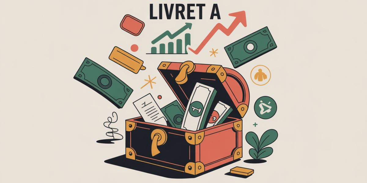 illustration coffre-fort livret a croissance epargne
