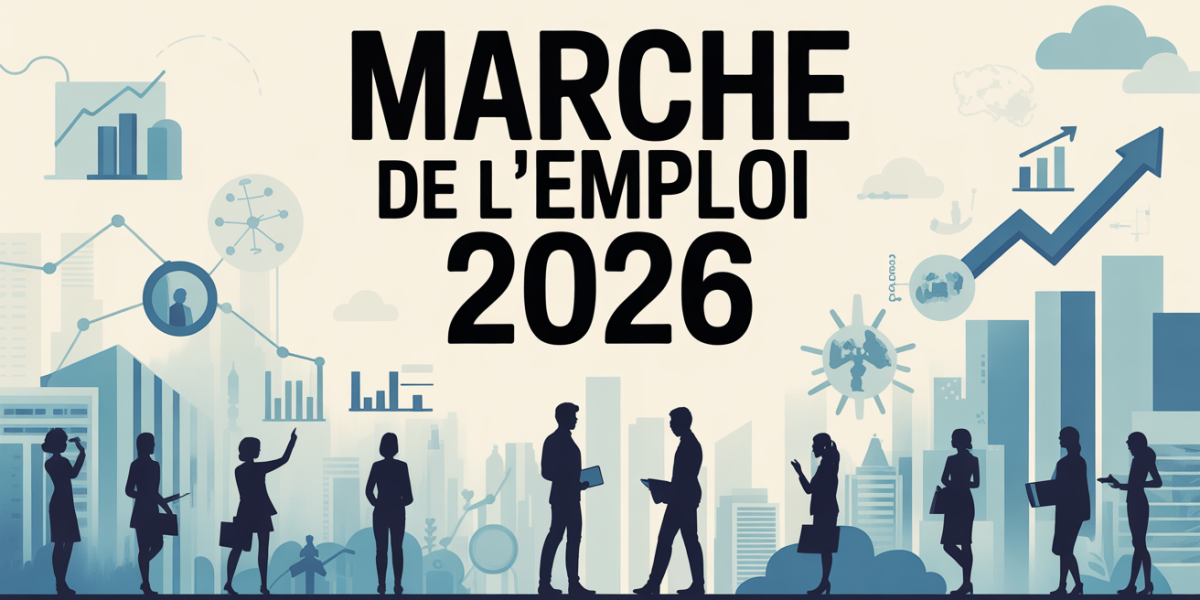 panorama marche de l emploi 2026 avec professionnels tech sante btp environnement