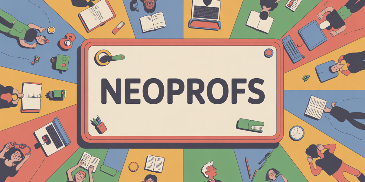 Vue communauté enseignant forum Neoprofs sur tablette