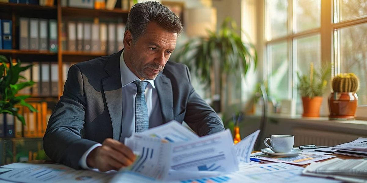 crédit d'impôt : documents financiers et calculs fiscaux sur un bureau
