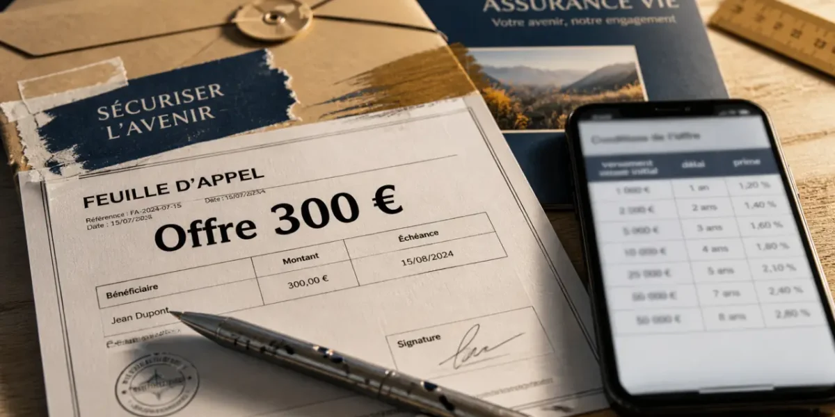 Offre boursorama assurance vie 300 euros : prime flexible, conditions à vérifier